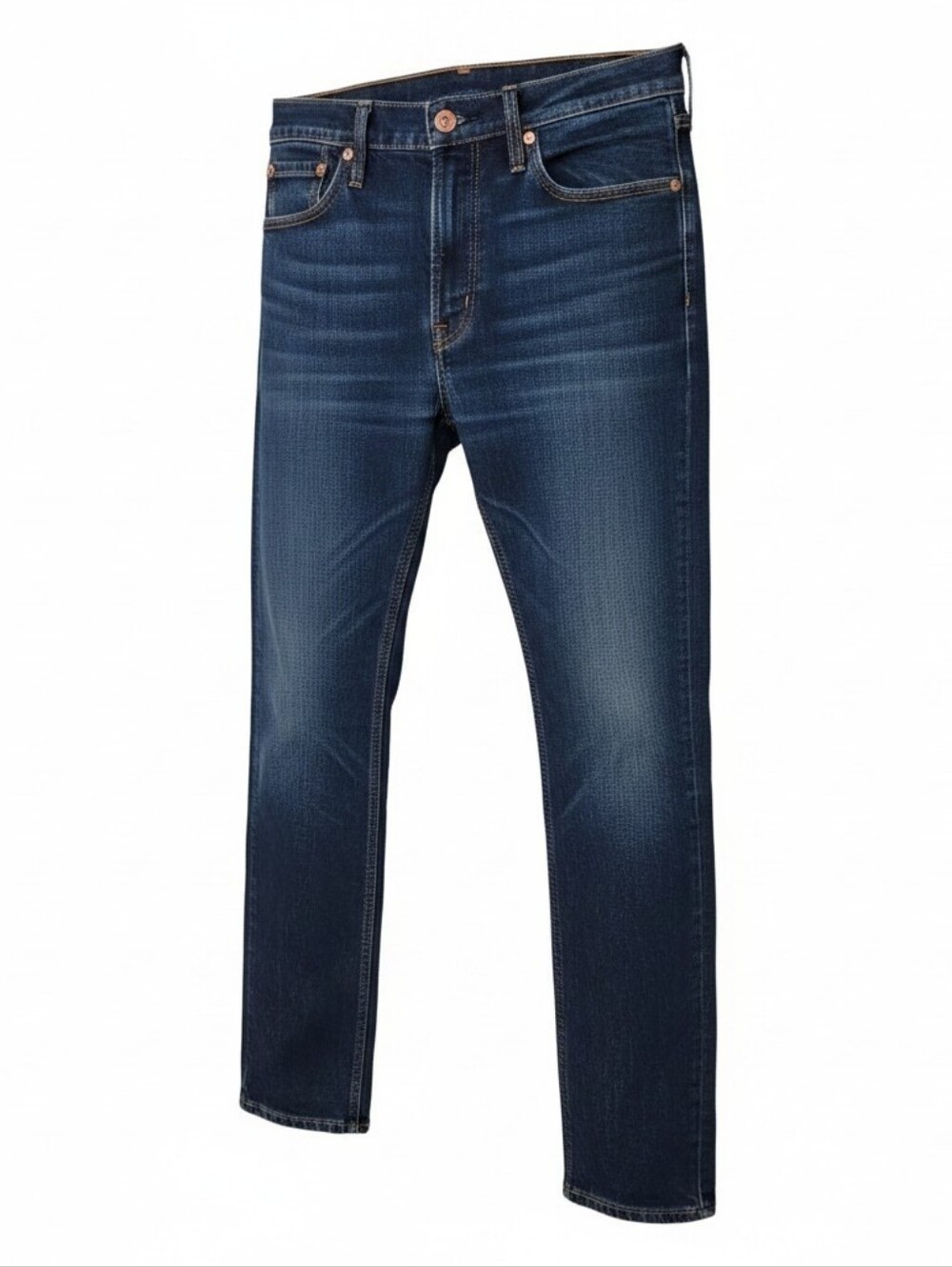 Levis 502 Dark Blue Slim Straight Jeans